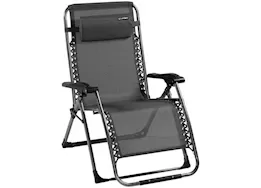 Lippert stargazer plus zero gravity chair, dark grey