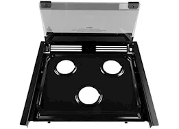 Lippert Furrion oven replacement top-tray module - black