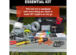 Lippert rv toolkit; 15 tools and assorted parts for quick-fix jobs; includes a tool bag
