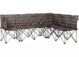 Lippert Campfire sectional sofa - dark grey
