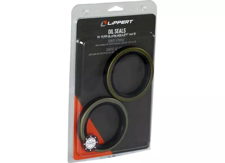 Lippert Wheel end oil seal 10,000lb axles-2.875in inner diameter-2pk