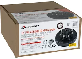 Lippert Ap kit-brake hd 865 1/2 stud complete pre greased kit