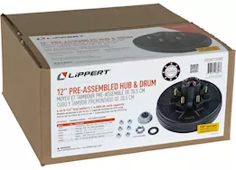 Lippert Ap kit-brake hd 655 1/2 stud complete pre greased kit