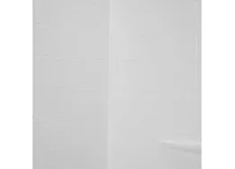 Lippert Shower Surround - 24"D x 36"W x 68"H, White, Tile|210392