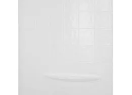 Lippert Shower Surround - 24"D x 36"W x 68"H, White, Tile|210392