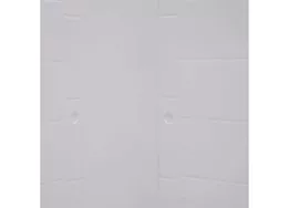 Lippert Bath/Shower Surround - 27"D x 54"W x 57"H, White, Tile