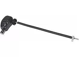 Lippert Manual pull style awning idler head assembly, black