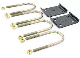 Lippert Axle mounting kit (3.0in axle tube, 1/2in-20 x 7.25in u-bolts