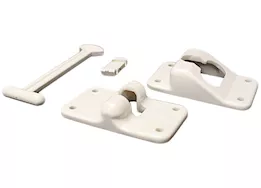 Lippert T-Style Door Holder Kit - 4", Polar White