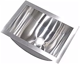 Lippert 14x10x6 stainless steel troff sink