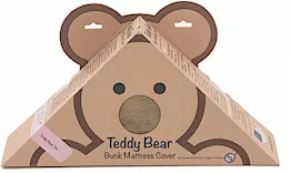 Lippert Cover only; teddy bear bunk matt, tan 3x32x74