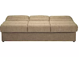 Lippert 62in jackknife sofa with kickboard; 63x28x23 (cobble creek)