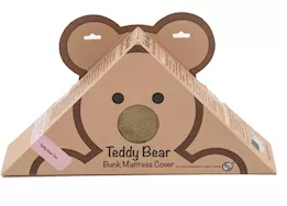 Lippert Cover only; teddy bear bunk matt, tan 4x32x74