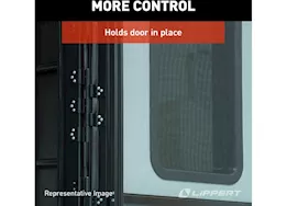 Lippert Friction Hinges for RV Entry Doors - Black