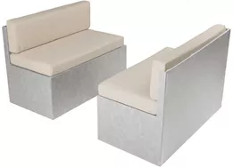 Lippert 42in dinette replacement cushions, altoona (set of 2 bottom & 2 side cushions)