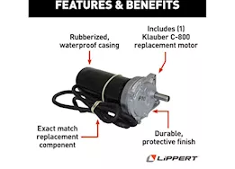 Lippert Components Klauber Electric Stabilizer Jack Motor