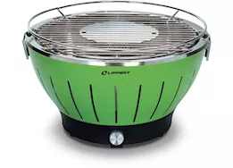 Lippert Odyssey portable charcoal grill - green