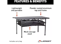 Lippert Big bear adjustable xl table