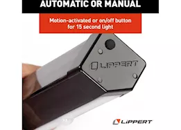 Lippert Battery operated magnetic led step light - requires (6) aa batteries