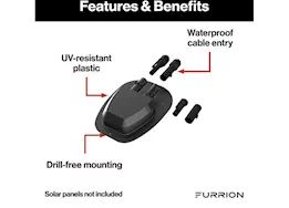 Lippert Furrion 2-plug rooftop solar panel connection box