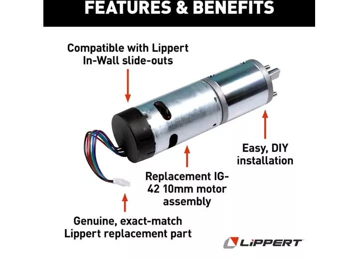 Lippert In-Wall Slide Out Motor