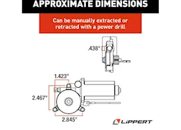 Lippert Solera Power Awning Replacement Motor