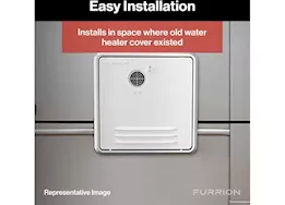 Lippert Furrion retrofit door for tankless rv water heating system-16.1in x 16.1in