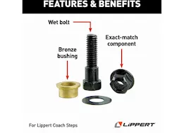 Lippert Electric step wet bolt kit