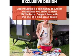 Lippert Scouts grilling apron