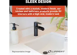 Lippert Waterfall bathroom faucet - stainless steel