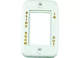 Lippert White slide-out switch kit (switch, bezel, & harness)