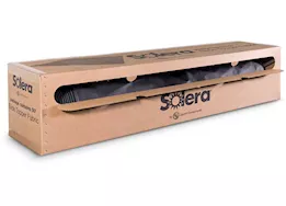 Solera Universal Slide Topper Replacement Fabric - 50 ft. Roll - Black