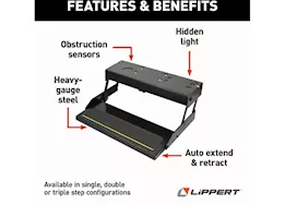 Lippert Step, series 33 w/motor, control, & switch