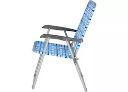 Lippert Xl webbed lawn chair - blue