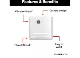 Lippert Furrion retrofit door for tankless rv water heating system- 18.1in x 18.1in