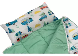 Lippert Thomas payne kids sleeping bag w/ pillow-mobiles print