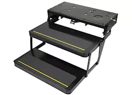 Lippert Kwikee 32 Series Power Step - 24" Wide Double Step