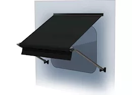 Lippert 10.5ft standard window awning roller, black solid