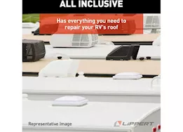 Lippert Rv roof kit - superflex white