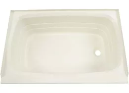 Lippert 24in x 36in bathtub; right drain - parchment