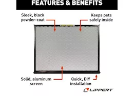 Lippert Screen Defender RV Entry Door Screen Protector for Lippert 26” Entry Door