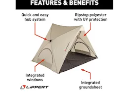 Lippert Picnic popup sun shelter - tent