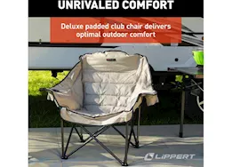 Lippert Campfire comfort cloud club chair, sand