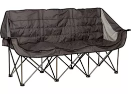 Lippert Campfire folding sofa, dark grey