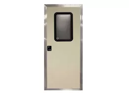 Lippert RV Entry Door - Square, Right Hand Orientation, 26"W x 78"H, Off-White