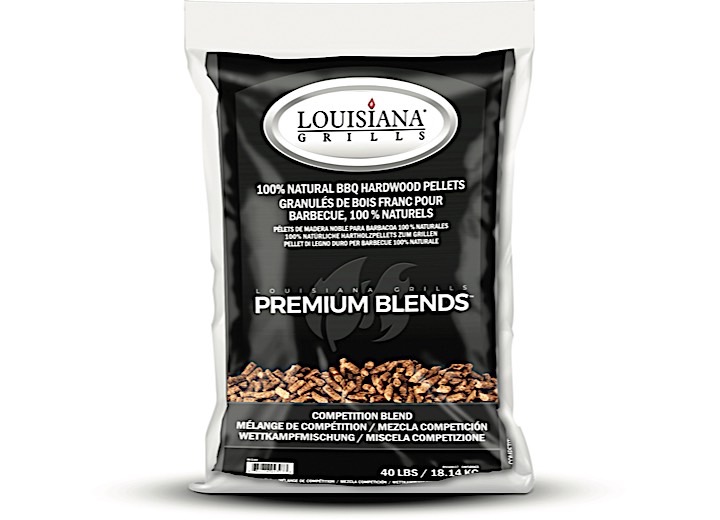 Louisiana Grills 40 lb. Competition Blend Premium 100% Natural BBQ Hardwood Pellets Main Image