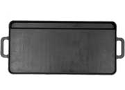 Louisiana Grills 10 in. x 20 in. Dual Sided Pre-Seasoned Cast Iron Griddle