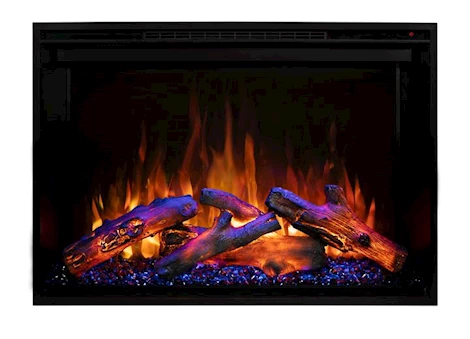26IN REDSTONE TRADITIONAL ELEC FIREPLACE (10IN DEEP-23IN X 15.5IN VIEWING)