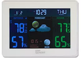 Valterra Products LLC Tempminder thermometer new color tempminder with temperature and humidity. up to