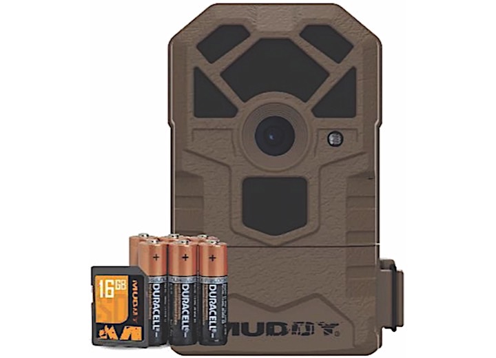 MUDDY PRO CAM 14 TRAIL CAMERA COMBO WITH 16GB SD CARD & (8) AA BATTERIES
